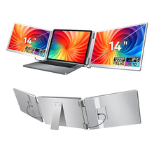 LaptopMonitors™ S7 14-Inch Tri-Screen Monitor – Portable Laptop Display Extender