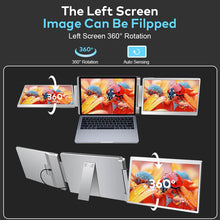 LaptopMonitors™ S7 14-Inch Tri-Screen Monitor – Portable Laptop Display Extender