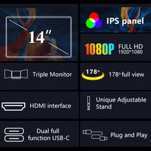 LaptopMonitors™ S1 Triple Screen Extender