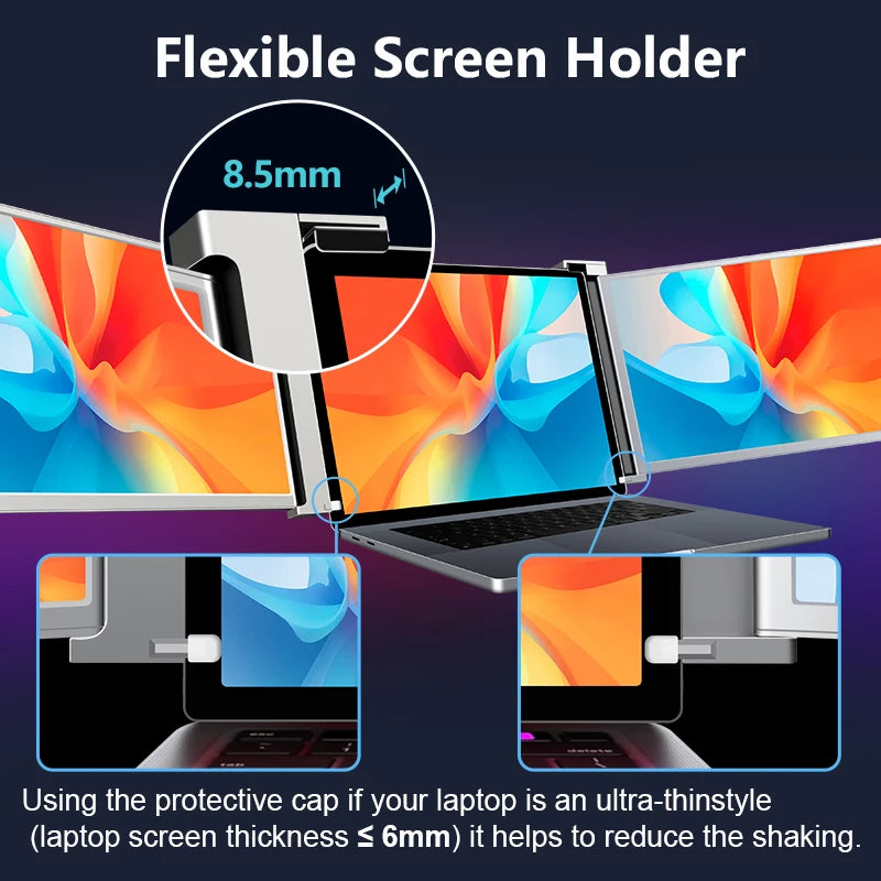 LaptopMonitors™ S9 – 15.6-Inch Portable Monitor Extender