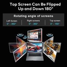 LaptopMonitors™ S680 Quad Monitor, a 3-screen extender