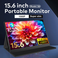 LaptopMonitors™ S6 15.6 Inch 1080P FHD Mobile Portable Monitor