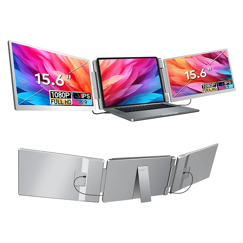 15.6 Inch FHD IPS Portable Monitor 360 Flip Rotation